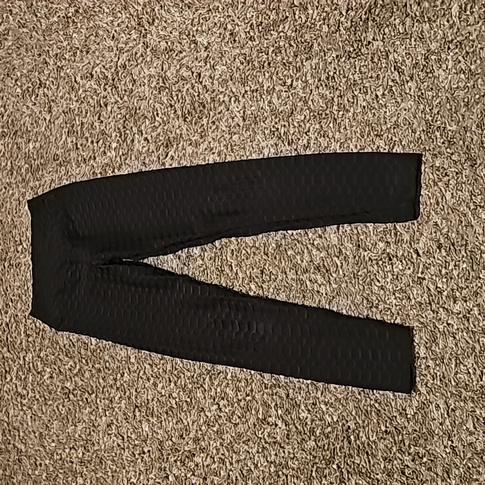 Girls youth black Modish Rebel leggings sz XS